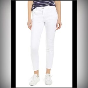 Wit & Wisdom Crisp White Ankle Jeans